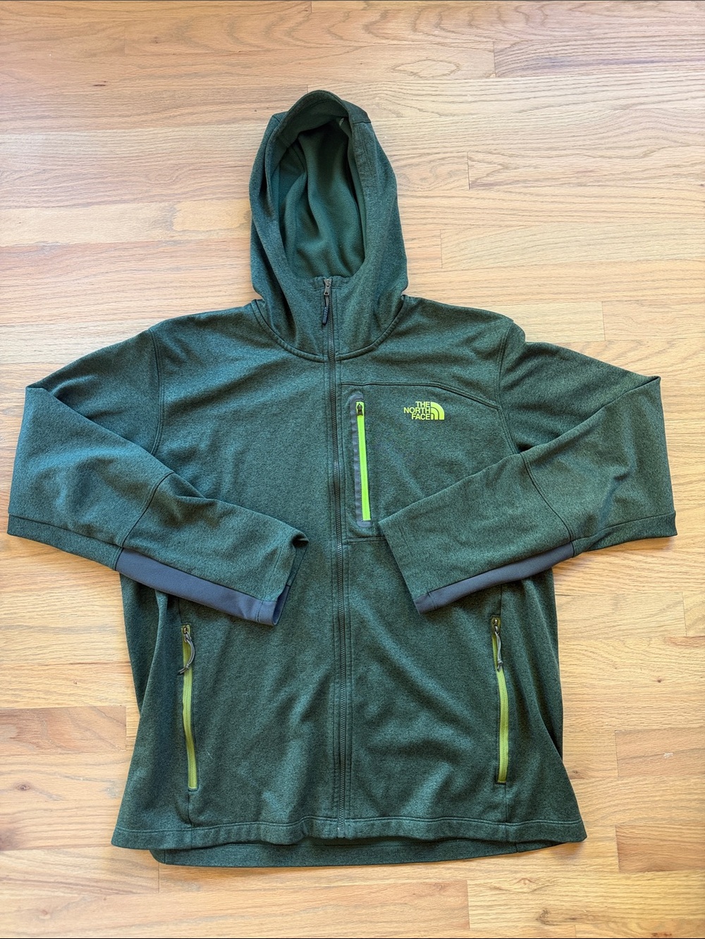 The North Face Men’s Soft-Shell Hooded Jacket — XL